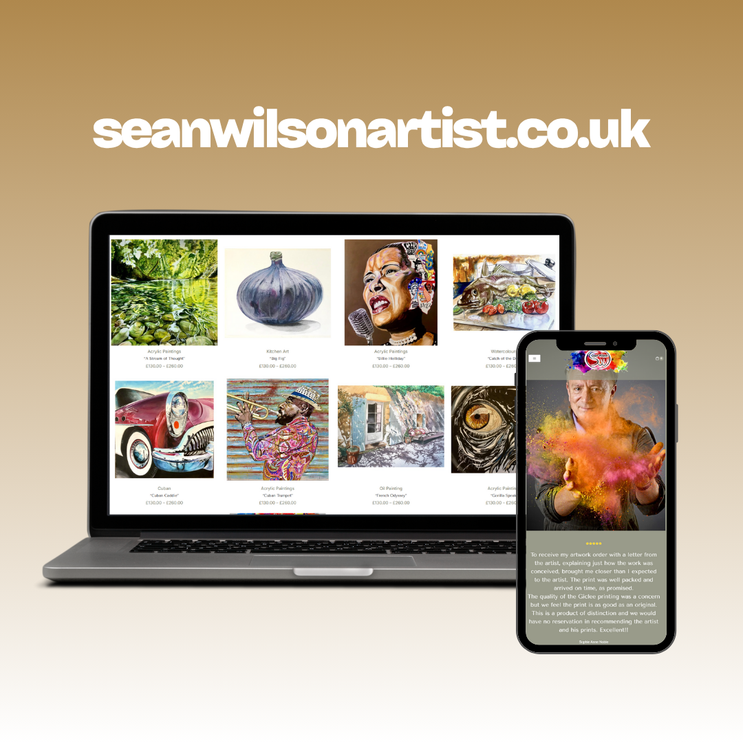Sean Wilson Artist Website